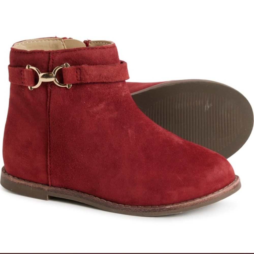 NWT-Janie & Jack Little Girls Zip
ankle boots —Size 9T